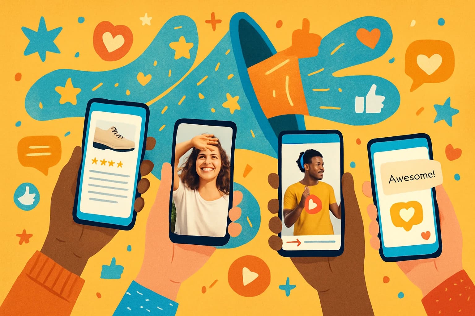 User-generated content benefits